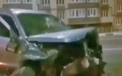 В Новомосковске после лобового ДТП госпитализирована девушка