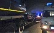 В Веневском районе микроавтобус въехал в цистерну: пострадали 8 человек