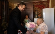 Александра Романовна Пляцкова из Новомосковска отметила вековой юбилей