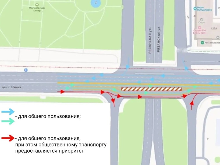 На Орловском путепроводе в Туле открыли движение по отремонтированной части