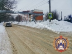В Новомосковске водитель на Audi снес 15-летнюю девочку на пешеходном переходе