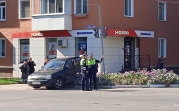 В Узловой во время ДТП пешехода едва не прихлопнуло дорожным знаком