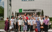 Для ветеранов профсоюзной организации «Оргсинтез» — «Полипласт Новомосковск» провели экскурсию по родному предприятию