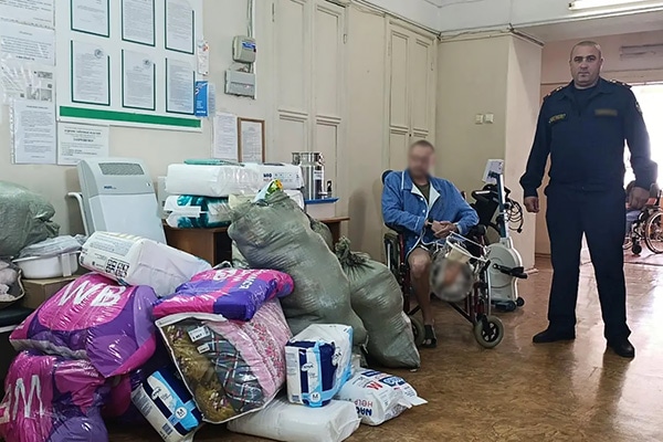 Тульский УФСИН передал гуманитарный груз в военный клинический госпиталь