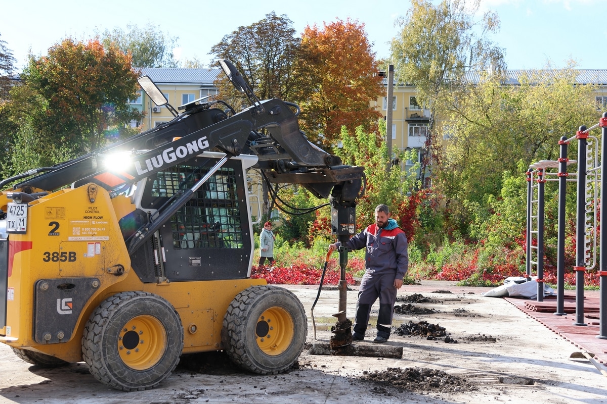 В Новомосковске появится еще одна спортивная площадка