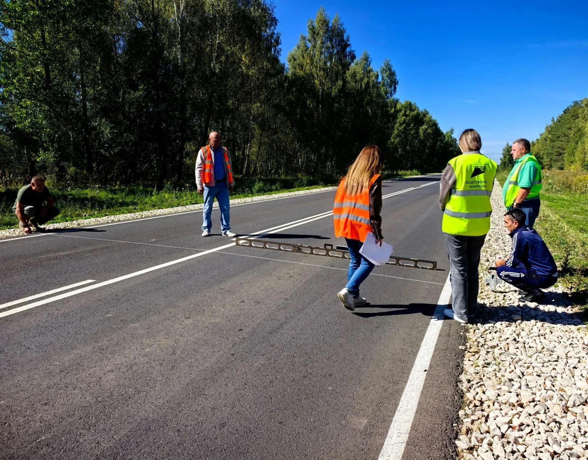 В Тульской области обновлена дорога Щекино — Одоев — Арсеньево